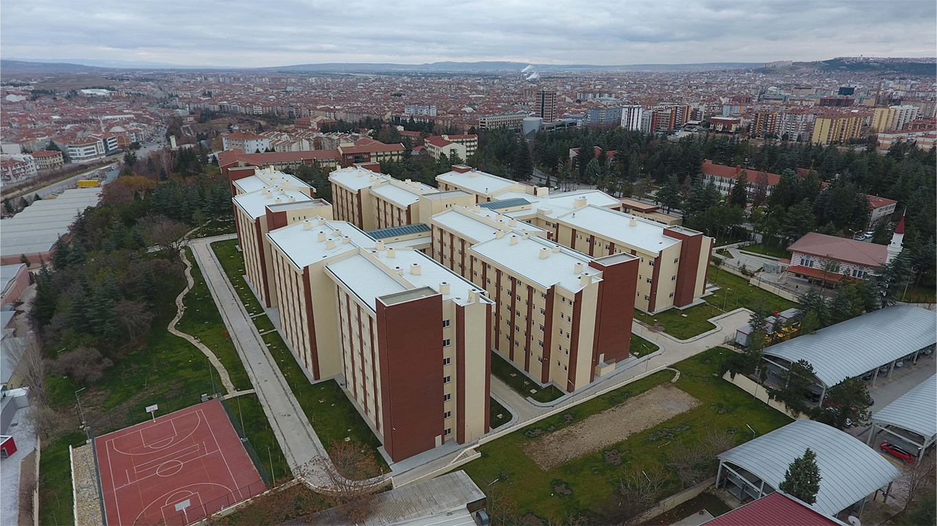 Eskişehir 1250 Kişilik Yurt Binası